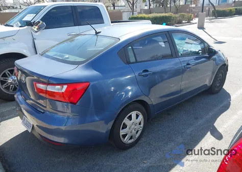 2016 Kia Rio Lx z USA, uszkodzony, nr VIN KNADM4A39G6678028